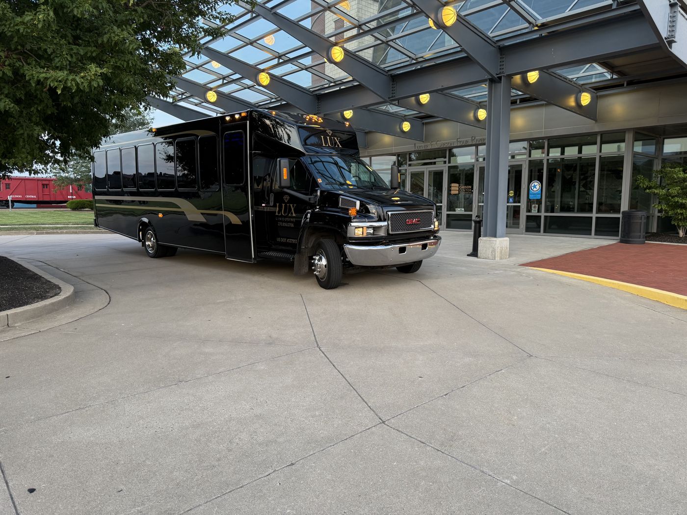 Lux Limousine Black Diamond party bus